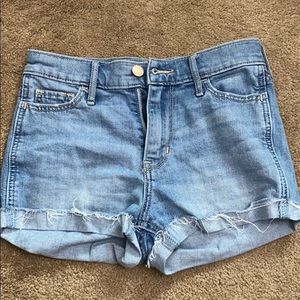 Hollister short-short high waisted shorts